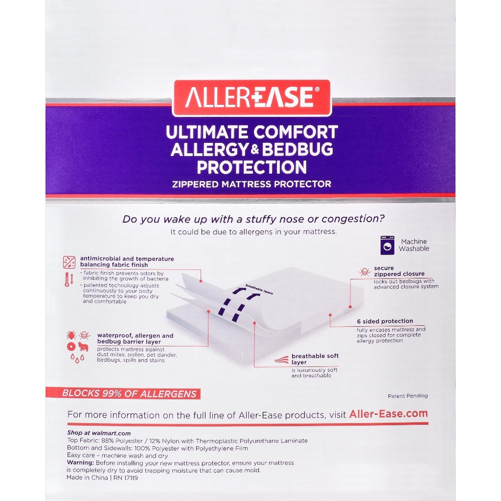 Allerease bedbug and allergy protector FULL - Picture 2 of 8